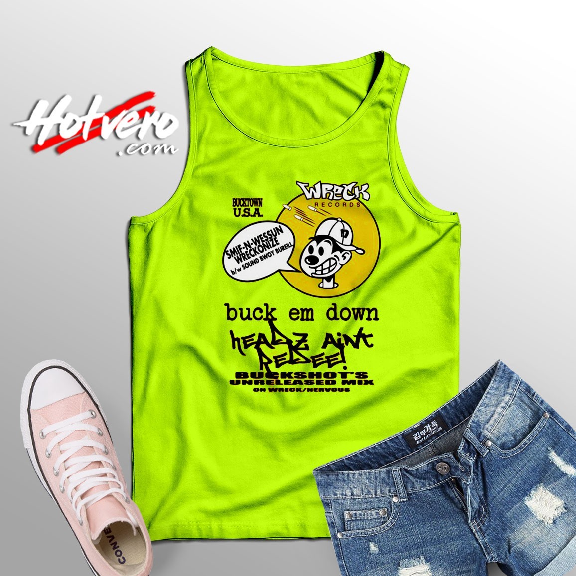 Wreck Records Buckshots Tank Top