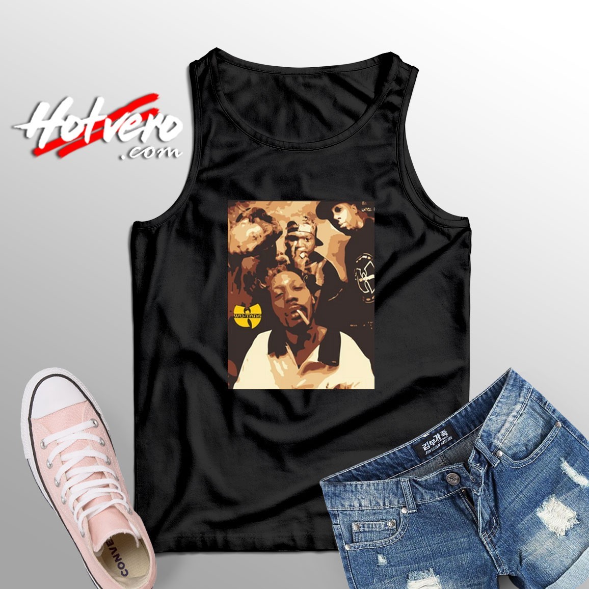 Wu Tang Clan Black Rapper Tank Top