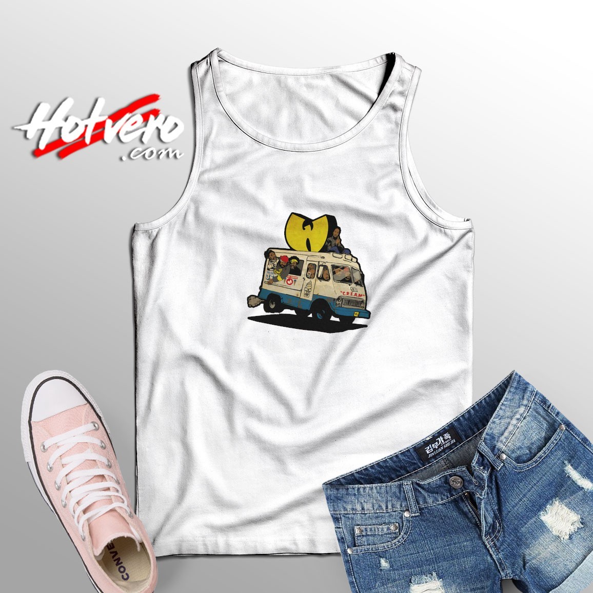 Wu Tang Clan CREAM Tank Top