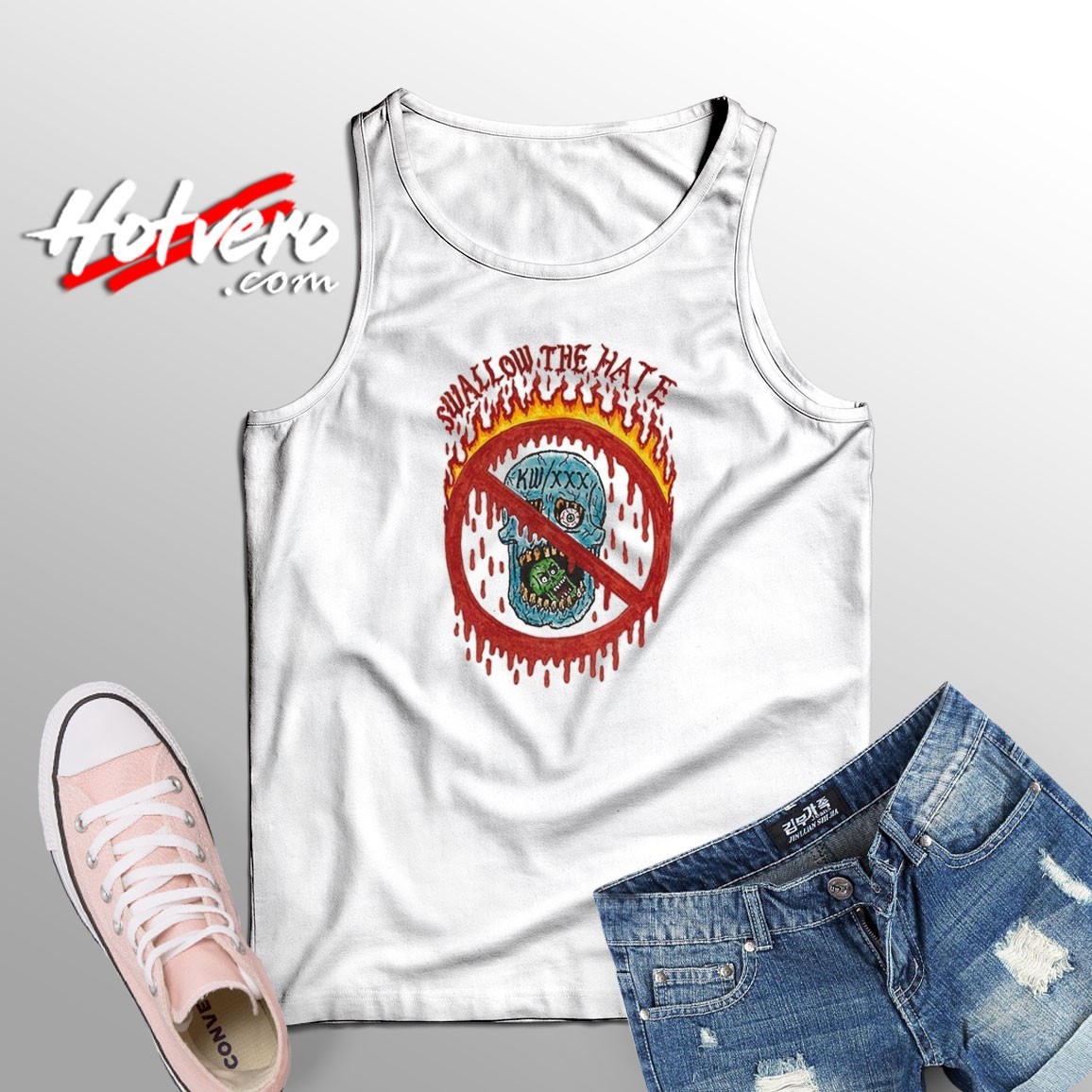 XXXTentacion Swallow The Hate Unisex Tank Top