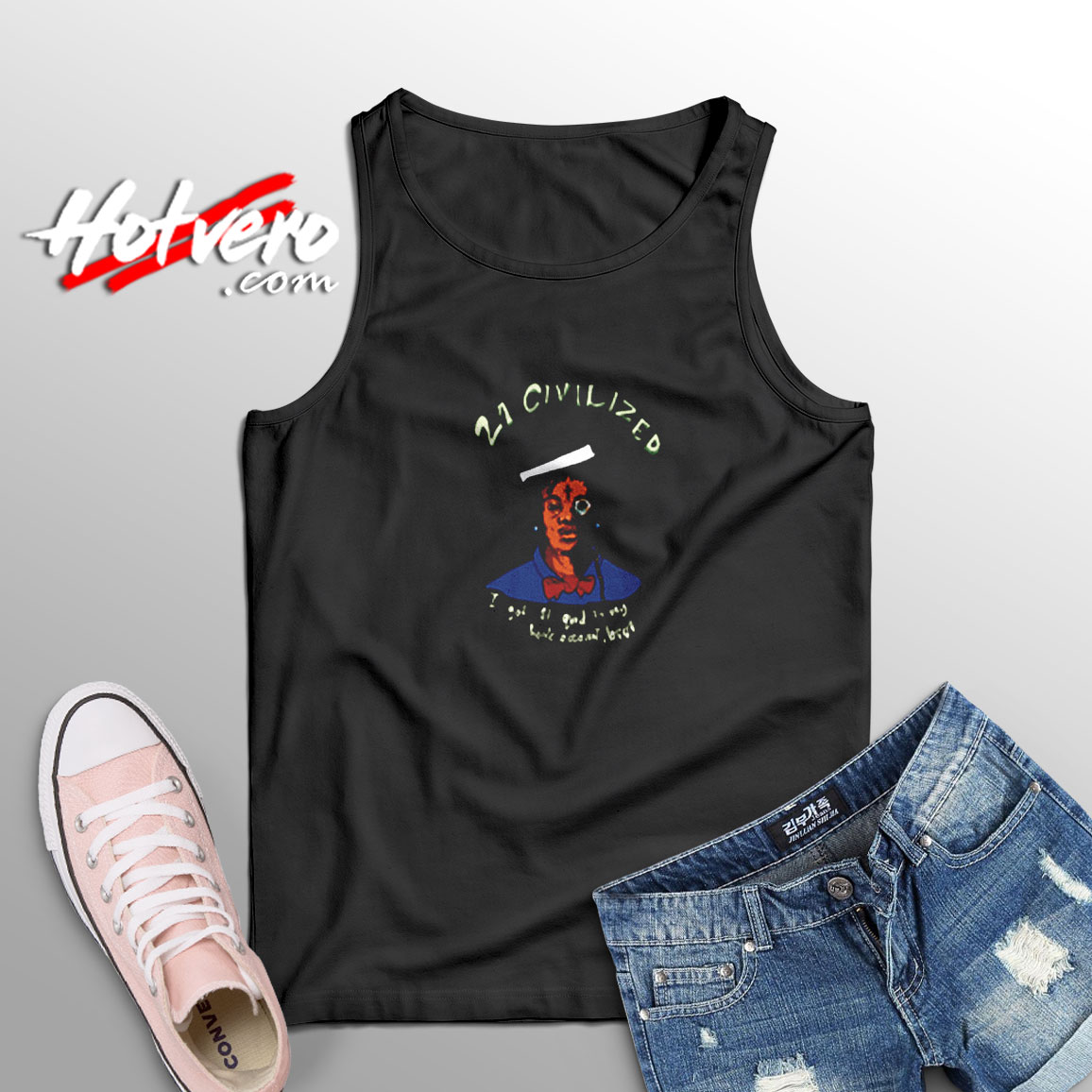 21 Civilized Savage Aesthetic Sleeveless Shirt