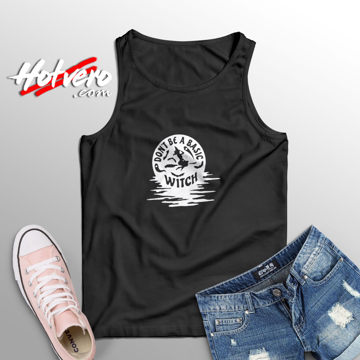 A Basic Witch Halloween Aesthetic Sleeveless Shirt