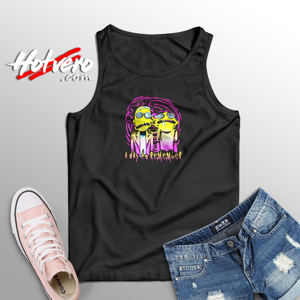 A Day To Remember Rick And Morty Aesthetic Sleeveless Shirt