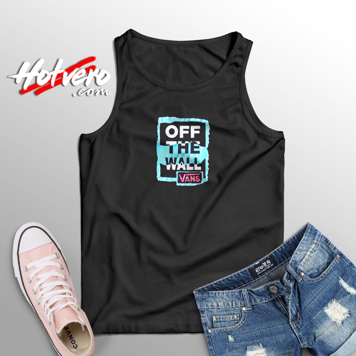 Aesthetic Vans Off The Wall Aesthetic Sleeveless Shirt