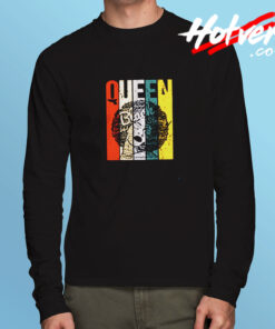Afro Black Queen Long Sleeve T shirt