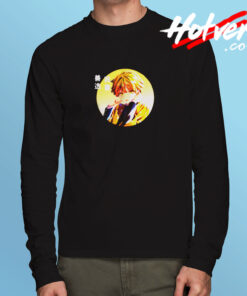 Agastuma Zenitsu Demon Slayer Long Sleeve T shirt