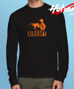 Airsoft Combat Paintball Long Sleeve T shirt