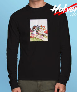 Alice Chased The White Rabbit Long Sleeve T shirt
