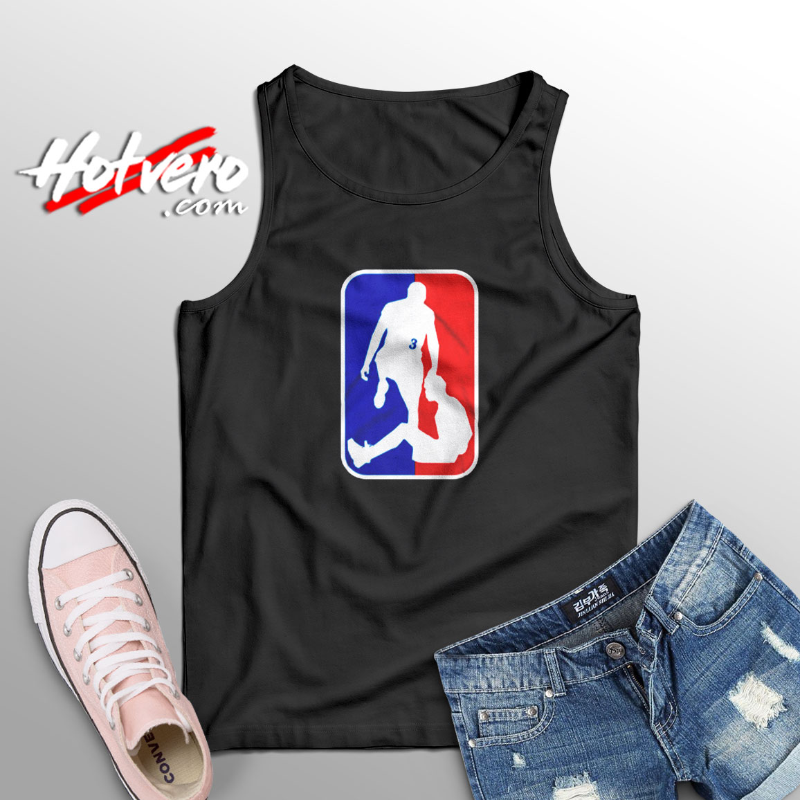 Allen Iverson The Stepover Basketball Aesthetic Sleeveless Shirt