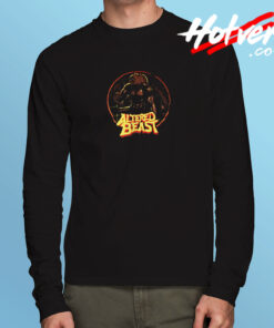 Altered Beast Circle Werewolf Sega Long Sleeve T shirt