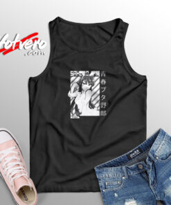 Anime Bunny Girl Aesthetic Sleeveless Shirt