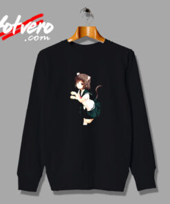Anime Catgirls Urban Sweatshirt