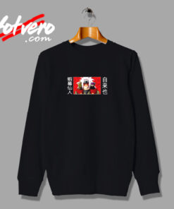 Anime. Naruto Jiraiya Art Colorful Urban Sweatshirt