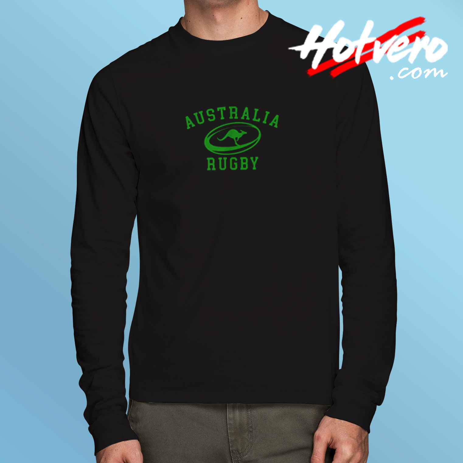 Australia Rugby Long Sleeve T shirt
