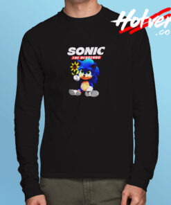 Baby Sonic The Hedgehog Movie Long Sleeve T shirt