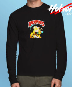 Backwoods Blunt Marijuana Weed Long Sleeve T shirt
