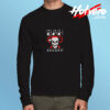 Bah Humbug Skull Long Sleeve T shirt