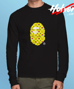 Bape X Pokemon Pokeball Long Sleeve T shirt
