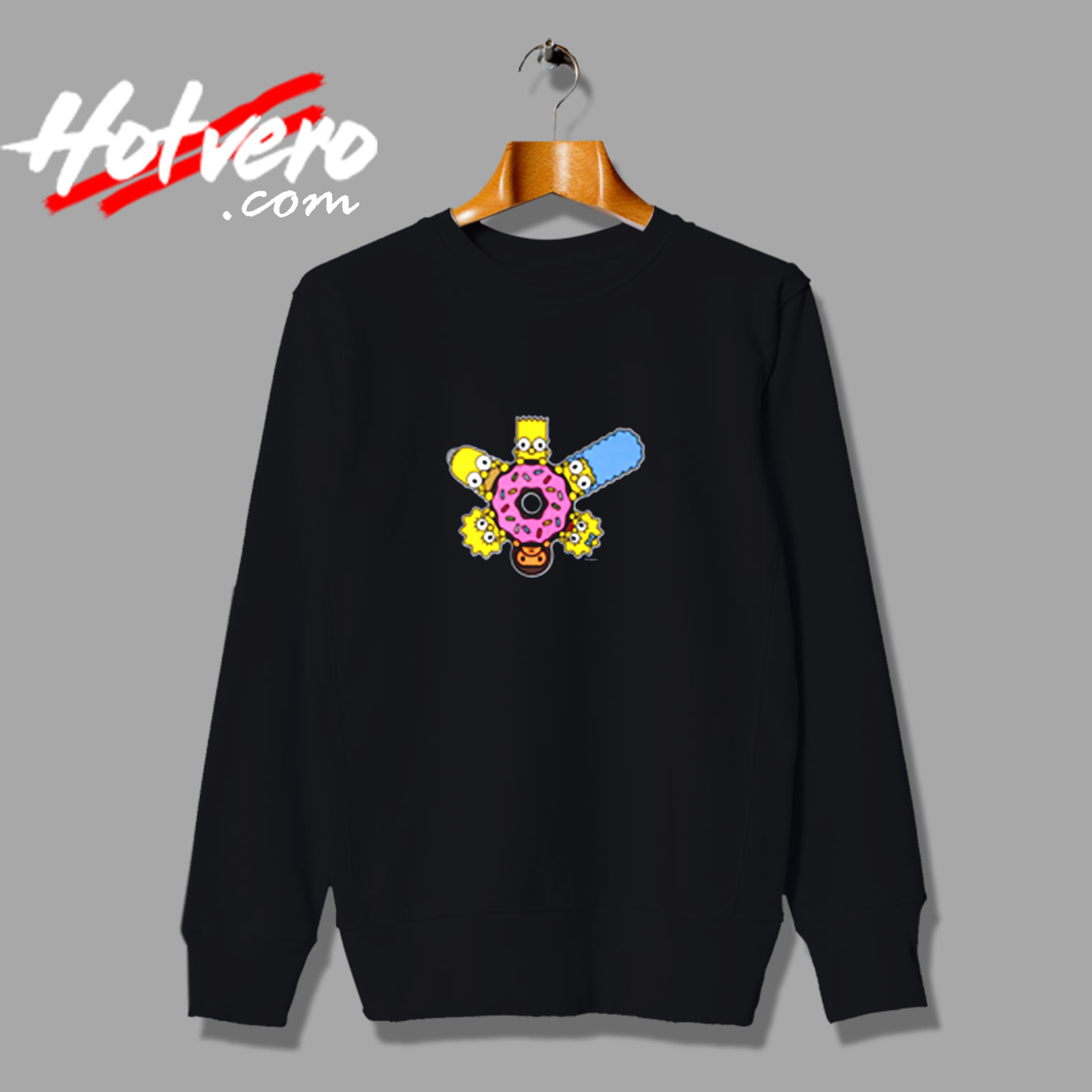Bape X The Simpsons Baby Milo Donut Urban Sweatshirt