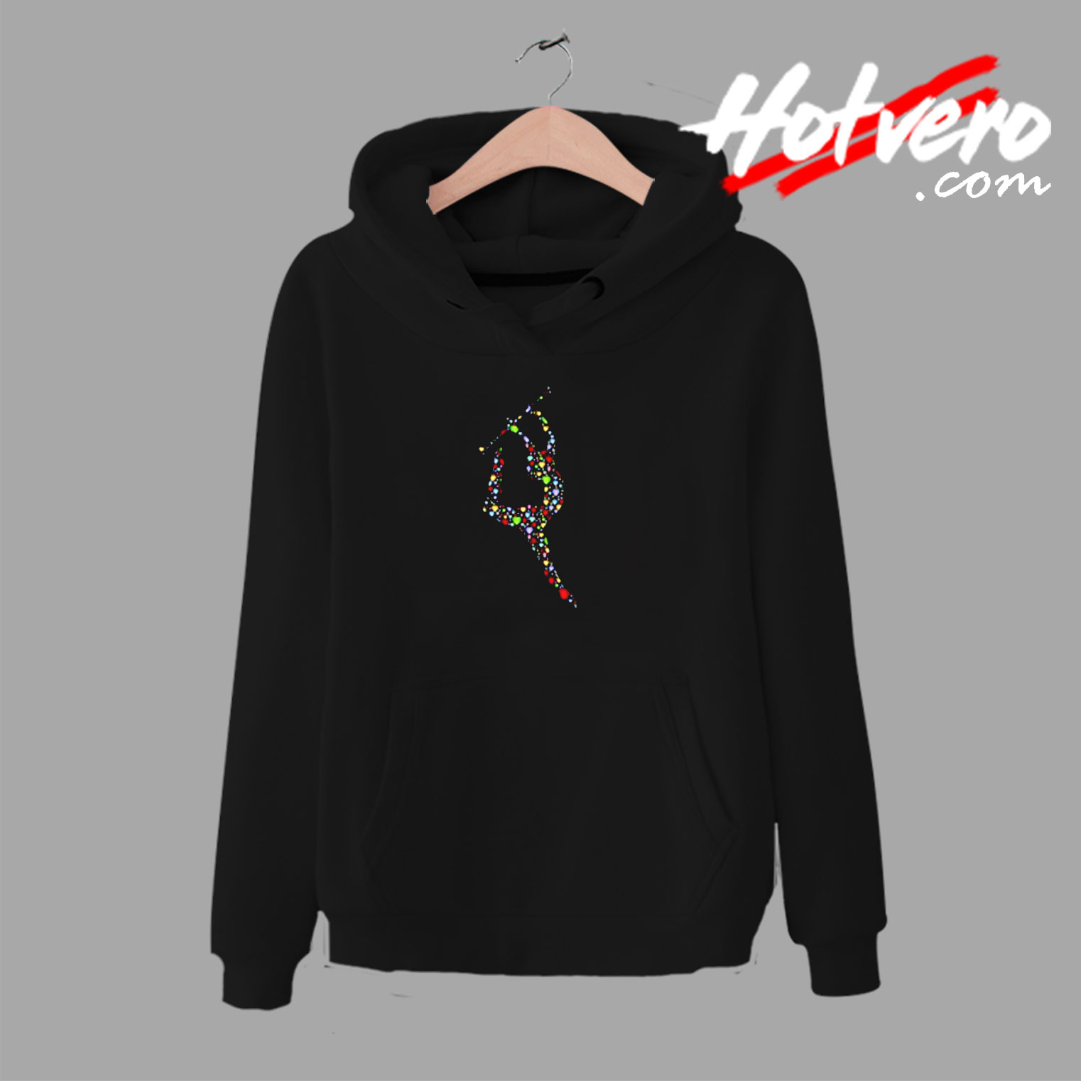 Baton Twirling Hearts Urban Hoodie