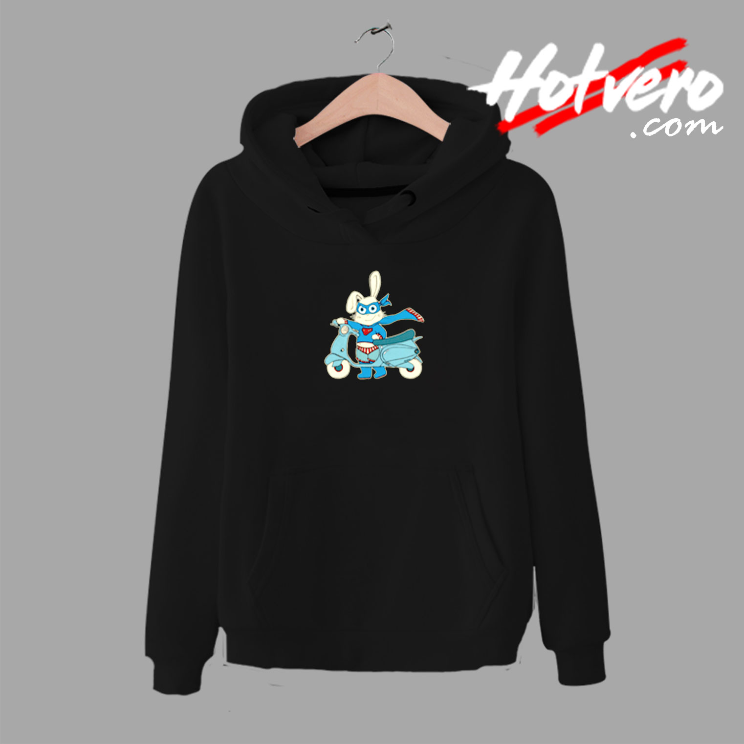 Be All You Can Be Bunny Rides In To Save The Day Urban Hoodie