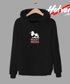 Beast Mode Gym Training Mode On Try Hard Snoopy Urban Hoodie