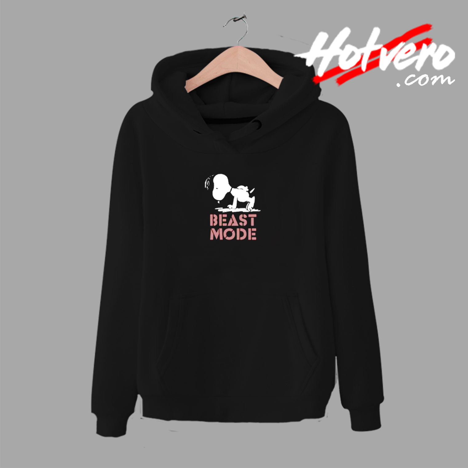 Beast Mode Gym Training Mode On Try Hard Snoopy Urban Hoodie