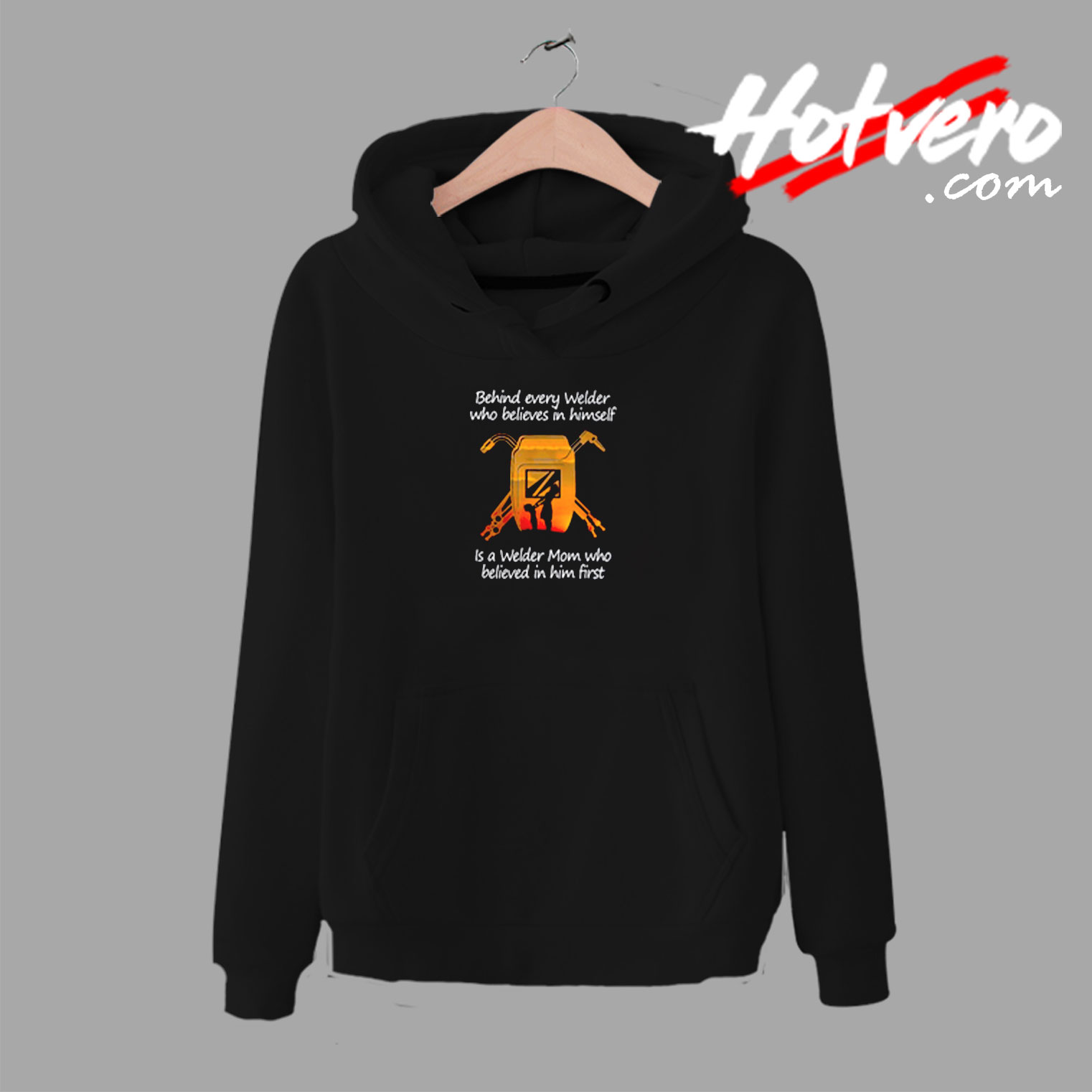 Behind Every Welder Himself Urban Hoodie