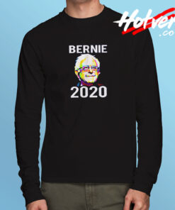 Bernie Sanders 2020 The Bern Pop Art Long Sleeve T shirt