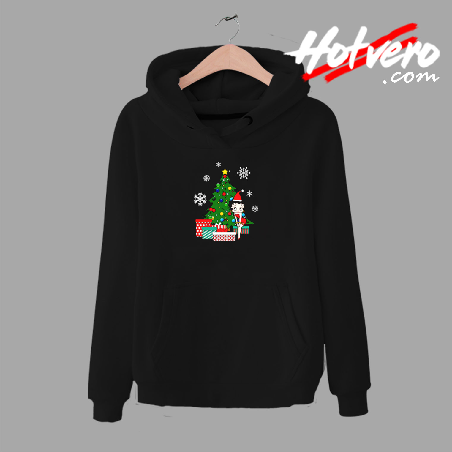 Betty Boop Around The Christmas Urban Hoodie