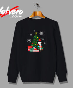 Betty Boop Around The Christmas Urban Sweatshirt