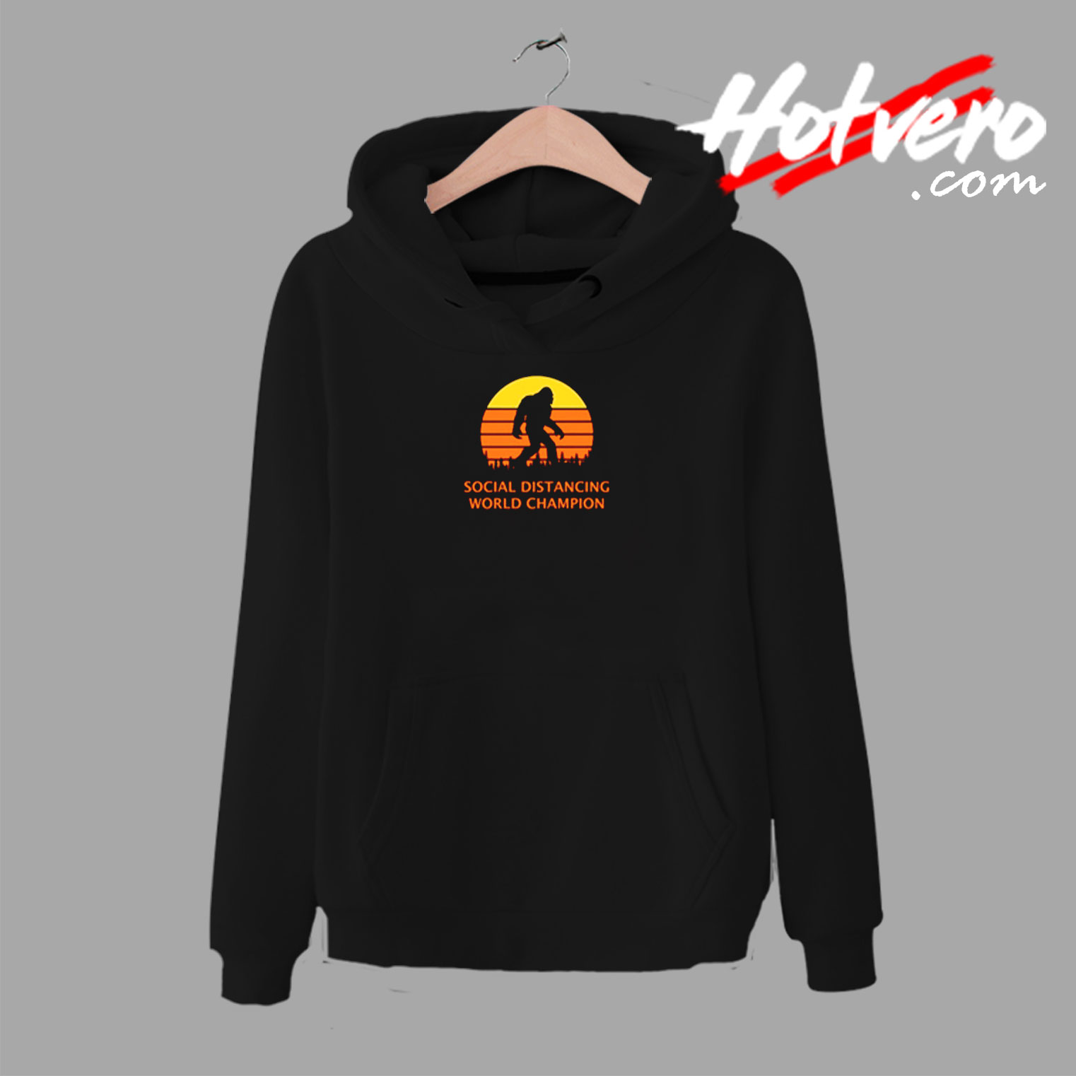 Bigfoot Sasquatch Social World Urban Hoodie