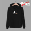 Bigfoot Walking A Daschund Urban Hoodie