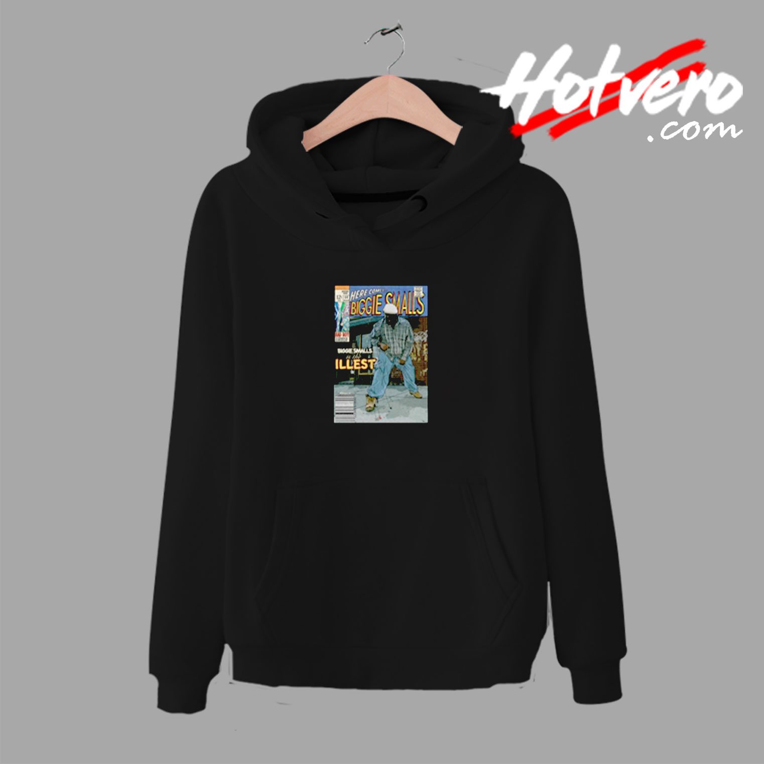 Biggie Smalls Is The Illest Comic Book Urban Hoodie