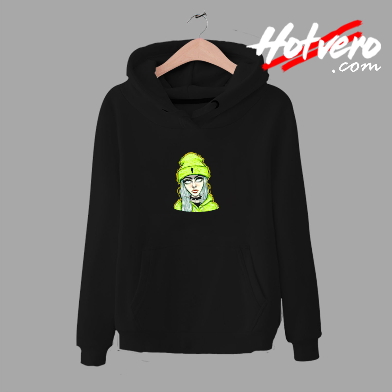 Billie Eilish Fan Art Trap Music Funny Urban Hoodie