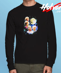 Bioworld The Four Golden Girls Moon Long Sleeve T shirt
