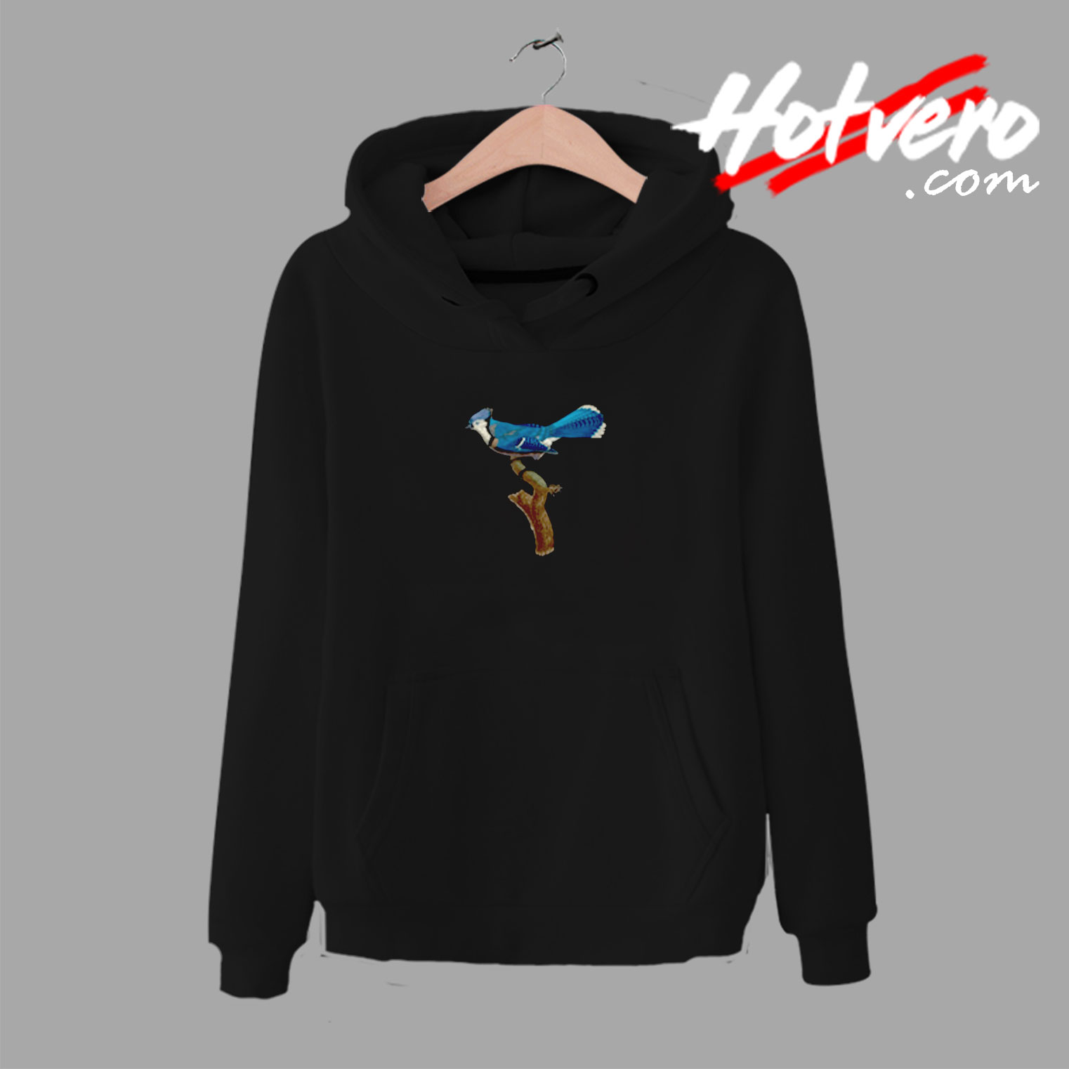 Bird Watcher Blue Jay Urban Hoodie