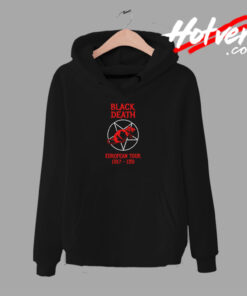 Black Death European Tour Urban Hoodie