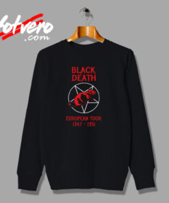 Black Death European Tour Urban Sweatshirt
