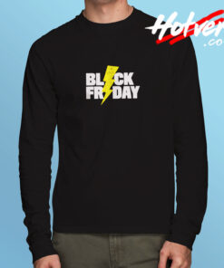 Black Friday Lightning Long Sleeve T shirt