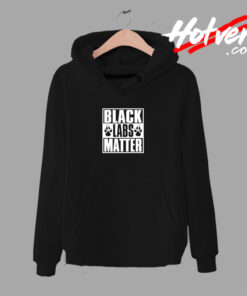 Black Labs Matter Urban Hoodie