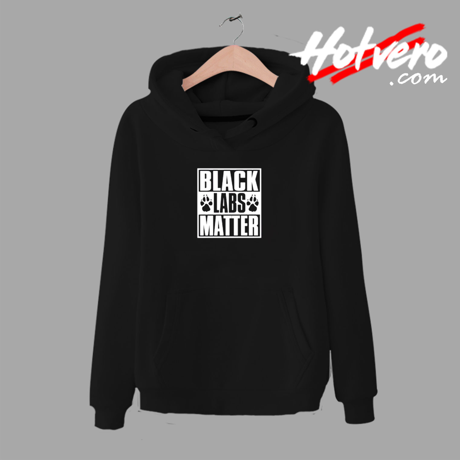 Black Labs Matter Urban Hoodie