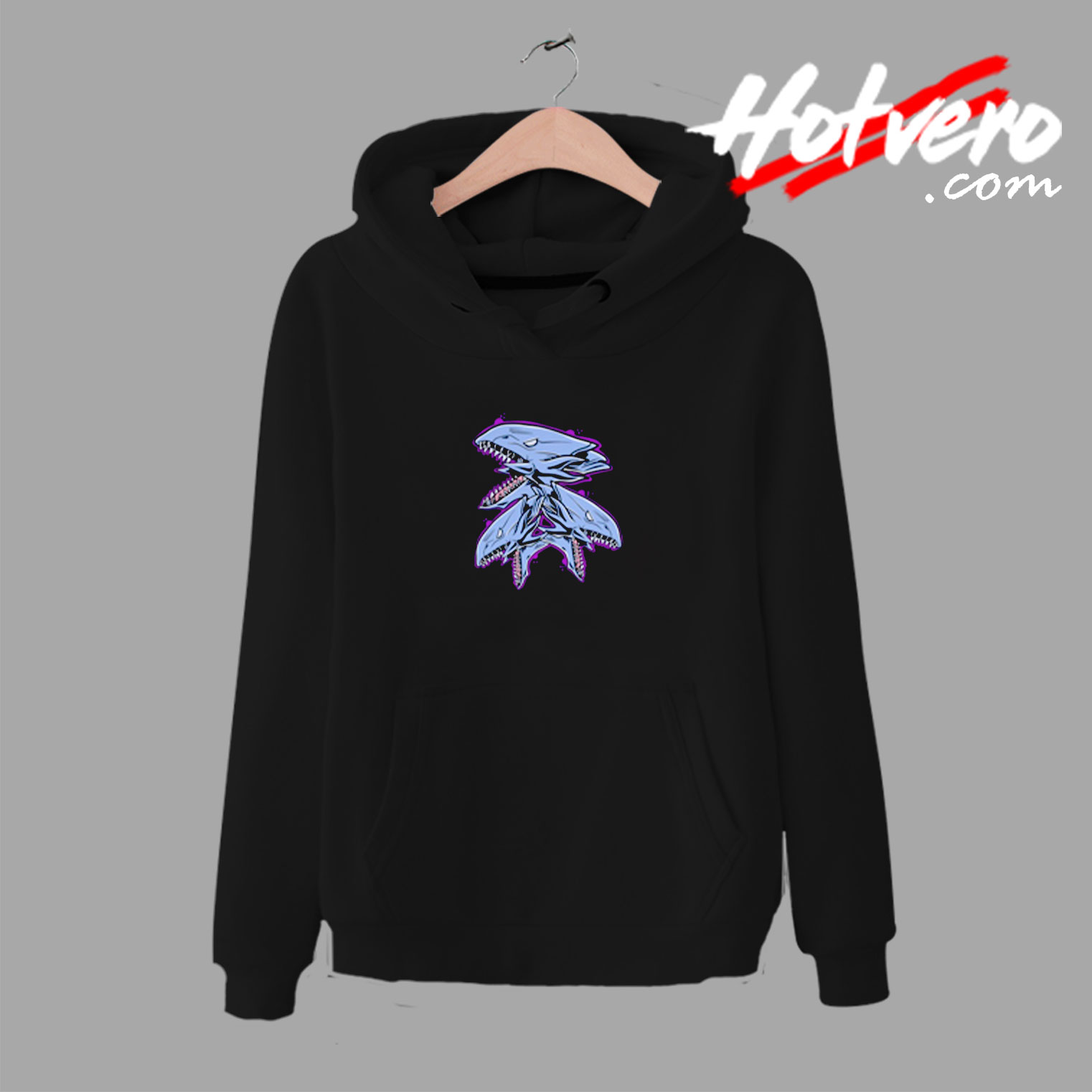 Blue Eyes White Dragon Urban Hoodie