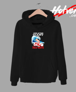 Blue Wave Trump Surfing Election Urban Hoodie
