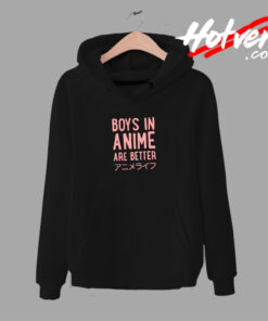 Boys In Anime Are Better Urban Hoodie
