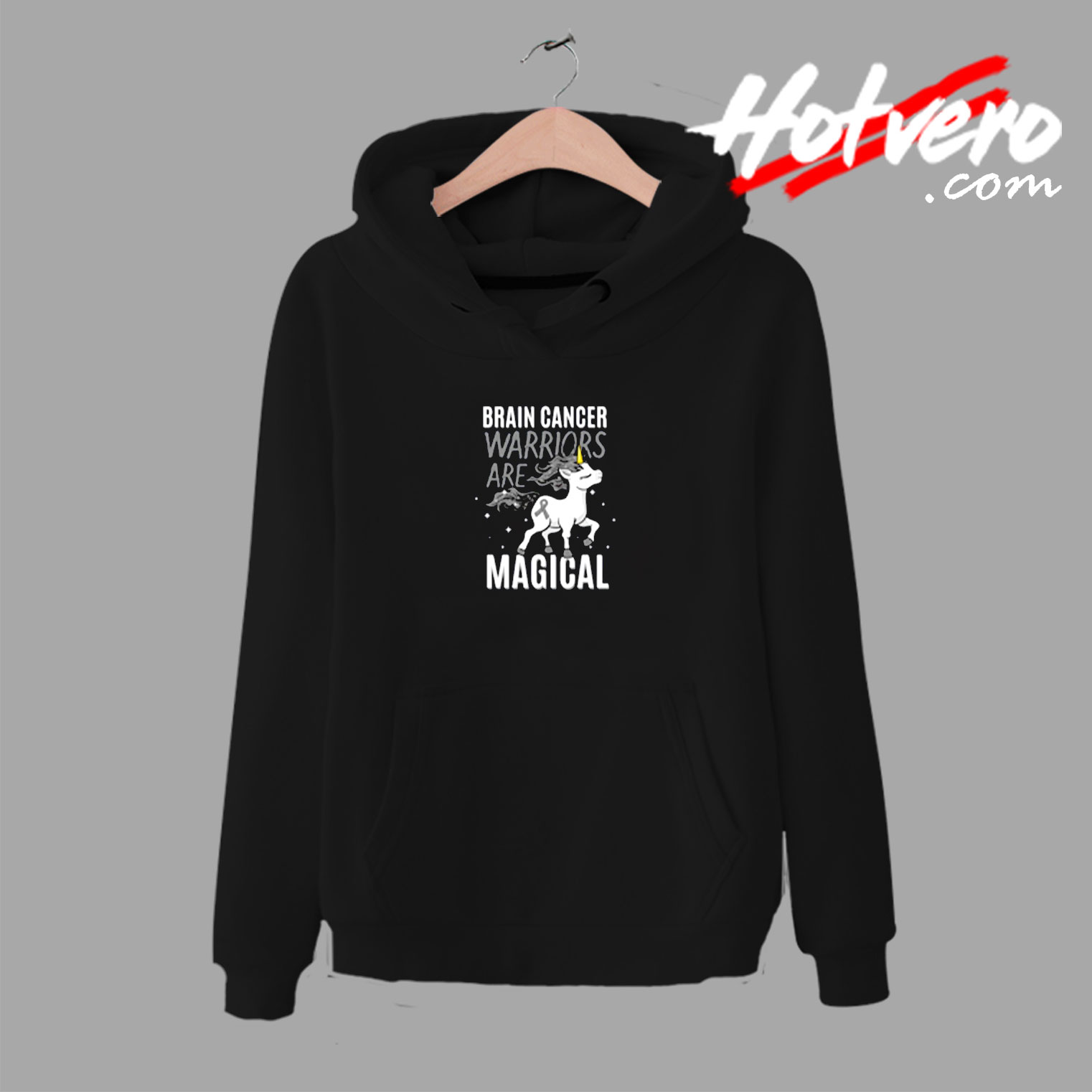 Brain Cancer Warriors Are Magical Urban Hoodie