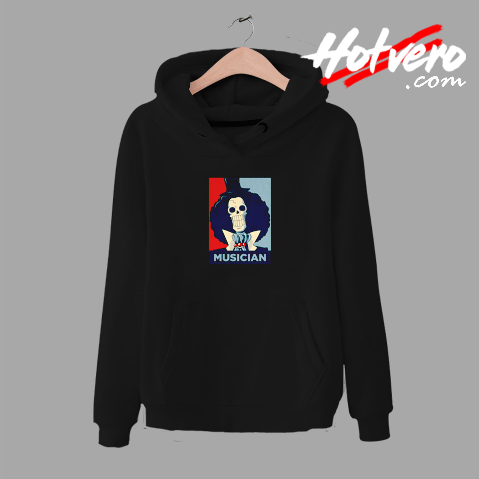 Brook Soul King Anime Musician Urban Hoodie
