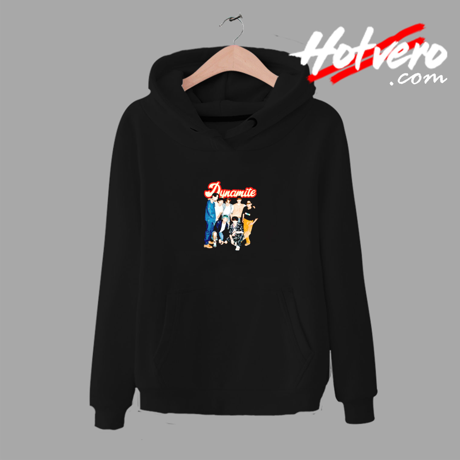 Bts Dynamite Group Retro Urban Hoodie