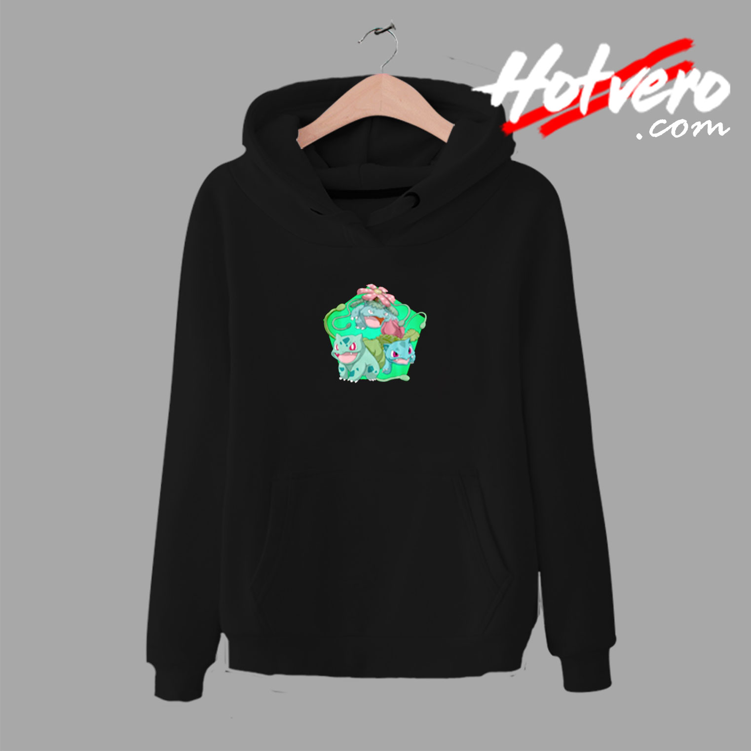 Bulbasaur Pokemon Evolution Chart Custom Urban Hoodie