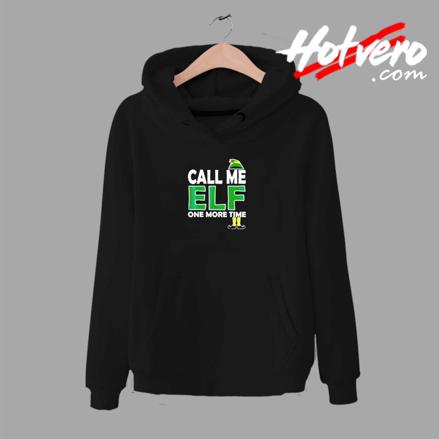 Call Me Elf One More Time Urban Hoodie